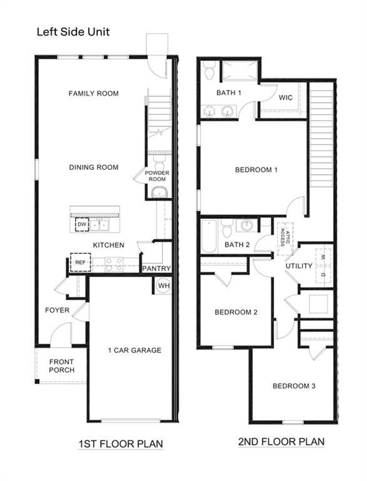 2D floor plan layout of this home in Stonewood, Sulphur Springs, TX (Image 2).