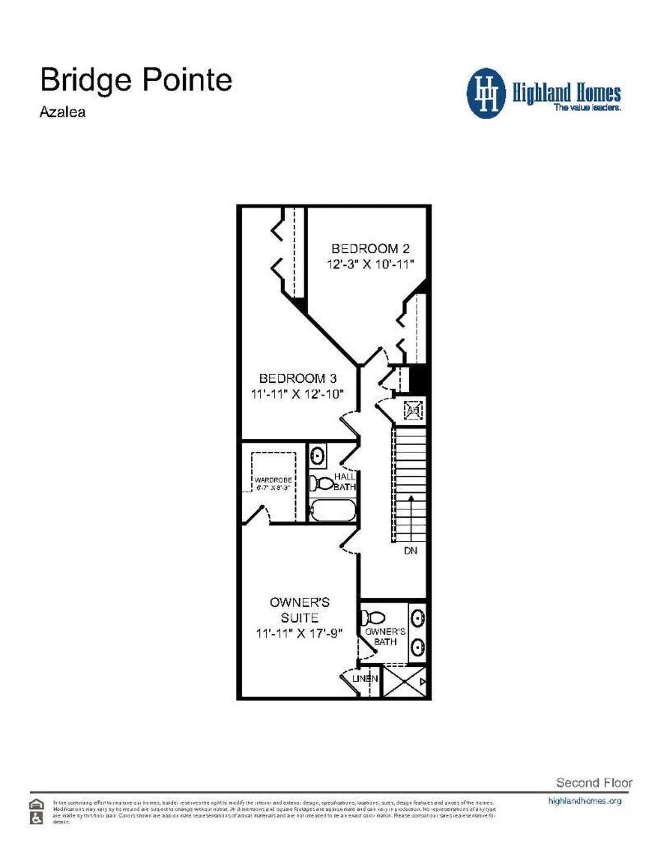 Azalea Townhome - Second Floor