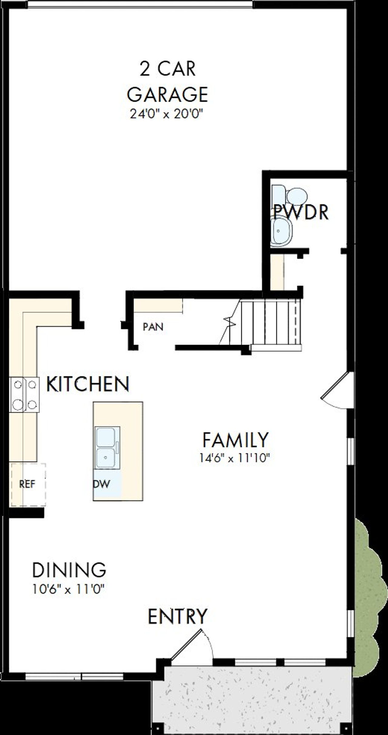 2D floor plan layout of this home in Baseline Foothills Collection, Broomfield, CO (Image 2). 2D floor plan layout of this home in Baseline Foothills Collection, Broomfield, CO (Image 2).