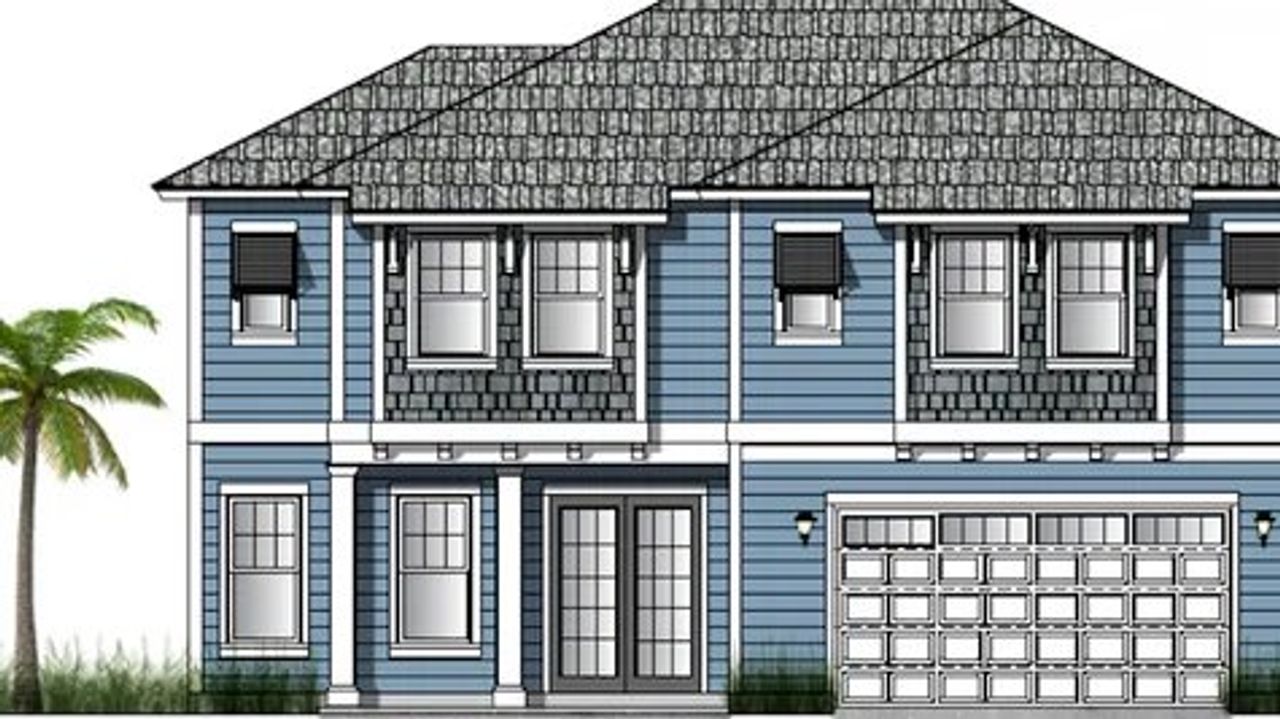 Representative rendering of the exterior for the 2689 by Ashley Homes, LLC (Image 2).
