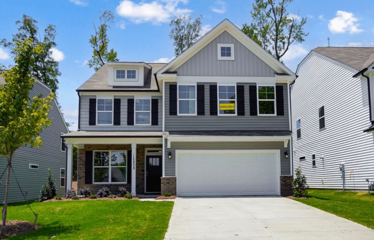 Representative exterior photo of a completed home built from the Drexel by Eastwood Homes in Irby Glen, Spartanburg, SC (Image 2).