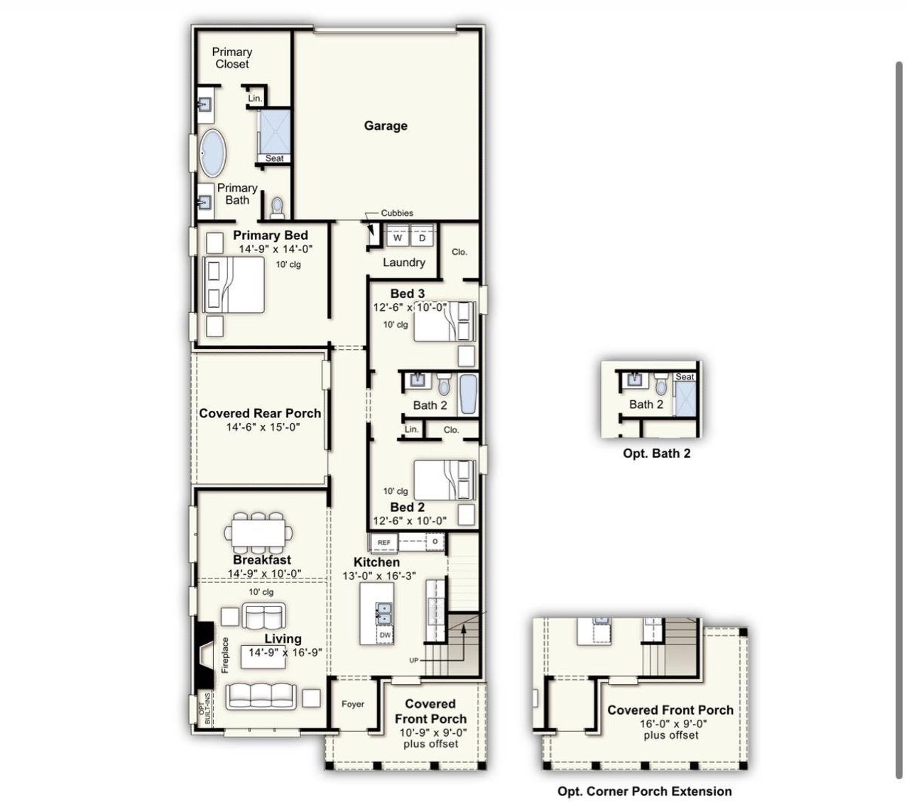 View of floor plan / room layout