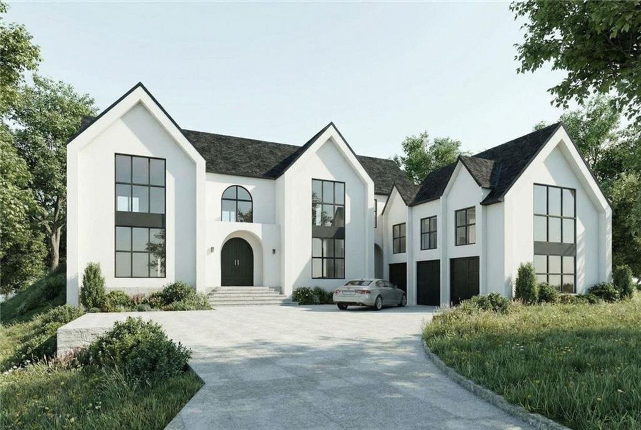 Front exterior of a new home in , Buford, GA, highlighting curb appeal (Image 2).