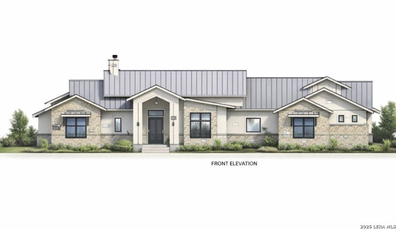 Exterior rendering of this home design in , San Antonio, TX (Image 2).