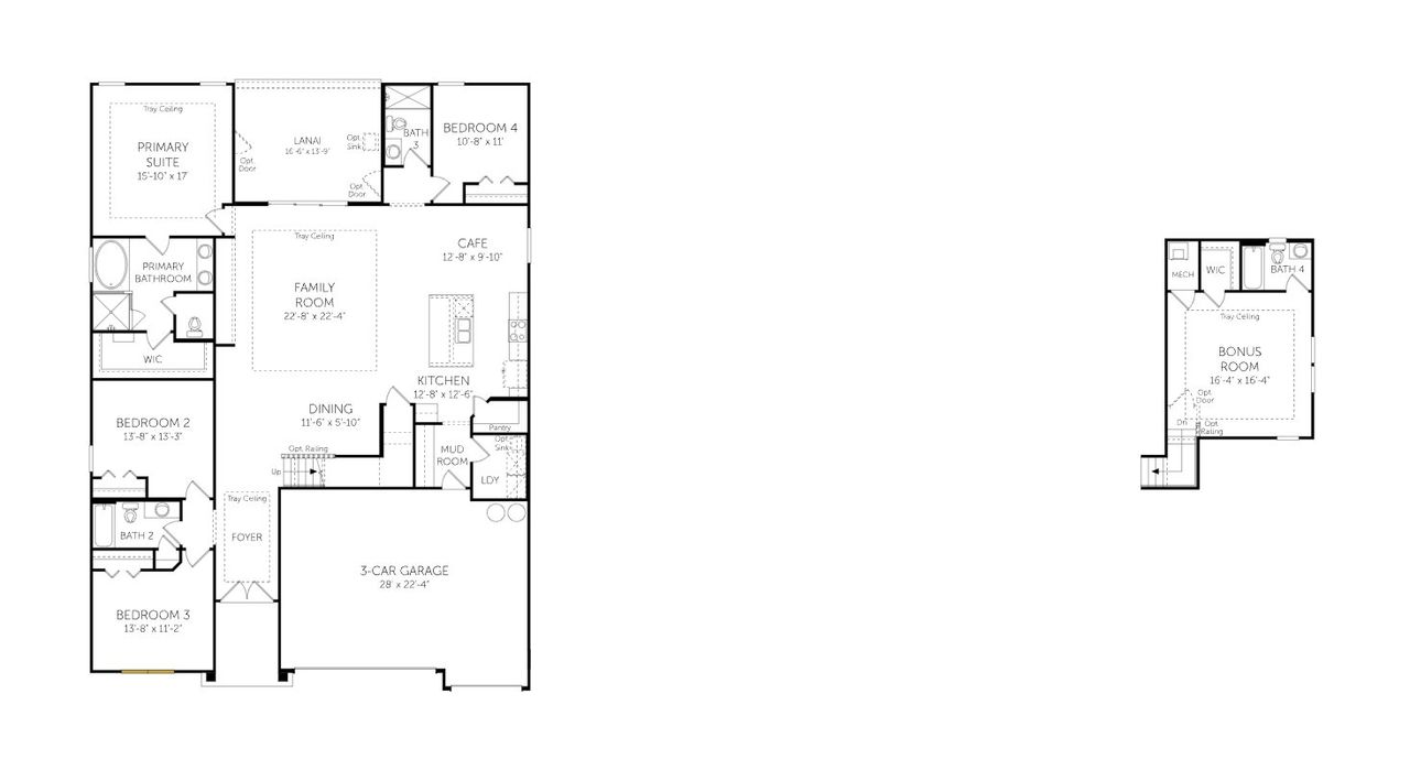 2D floor plan layout of this home in Seminole Trace, Palm Coast, FL (Image 2). 2D floor plan layout of this home in Seminole Trace, Palm Coast, FL (Image 2).