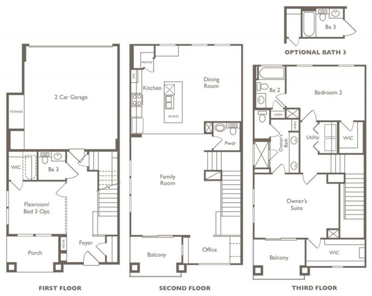 Image 2 of a home in Koenig Townhomes.