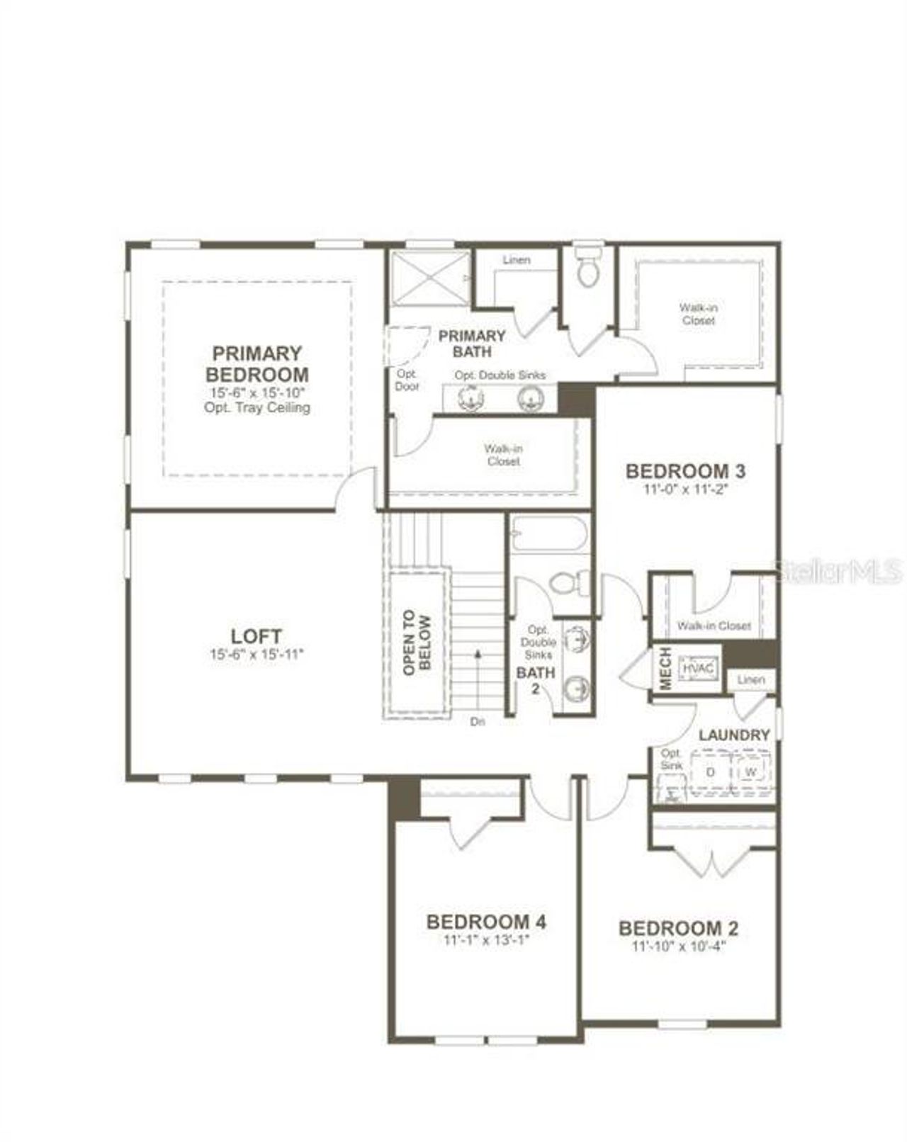2D floor plan layout of this home in Rye Manor at Legacy Preserve, Parrish, FL (Image 2). 2D floor plan layout of this home in Rye Manor at Legacy Preserve, Parrish, FL (Image 2).