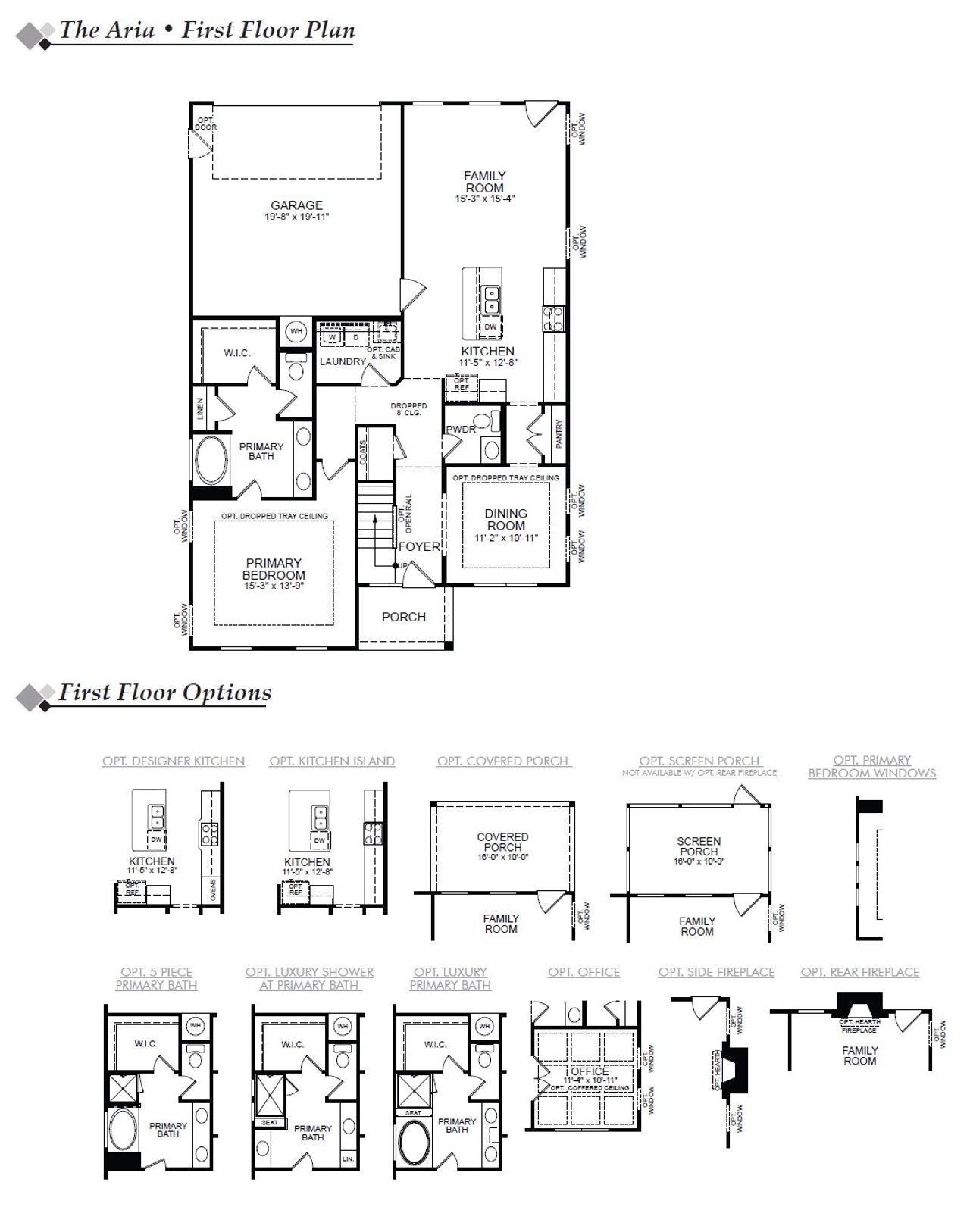2D floor plan layout of this home in Colleton Park, Aiken, SC (Image 2).