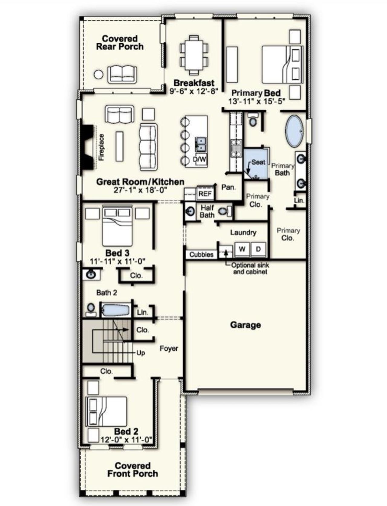 View of room layout