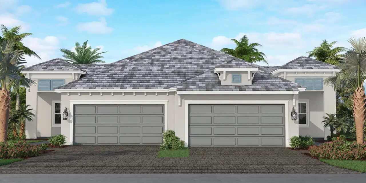 Representative exterior photo of a completed home built from the Tidewater B by Neal Communities in Windward, Sarasota, FL (Image 2).