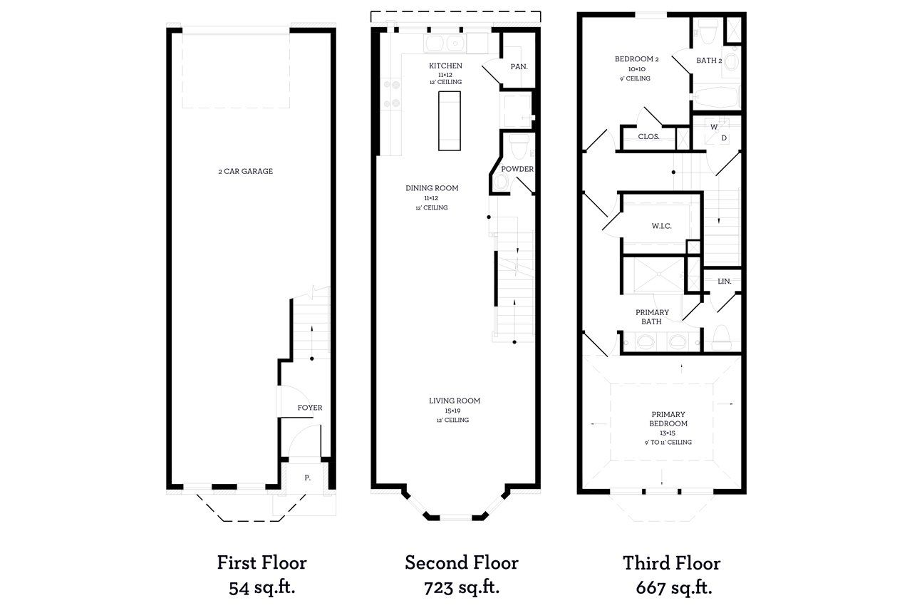 2D floor plan layout of this home in Cedar Branch, Dallas, TX (Image 2).