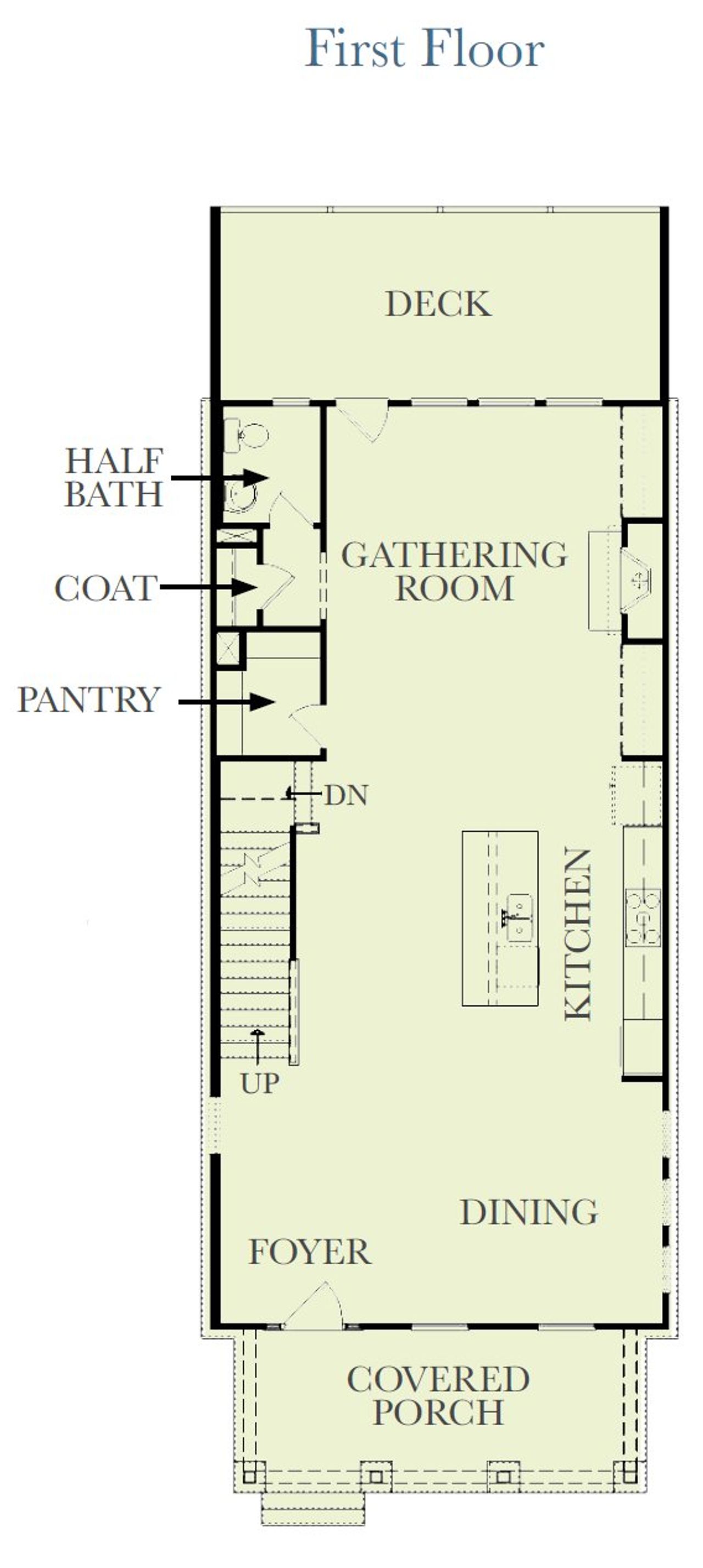 Image 2 representing the Palm by Stonecrest Homes in Holly Springs Town Center, Holly Springs, GA.