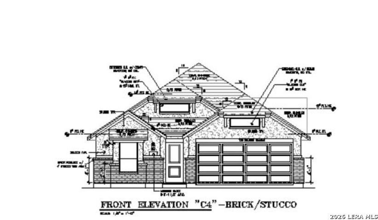 Exterior rendering of this home design in Nopal Valley, San Antonio, TX (Image 2).
