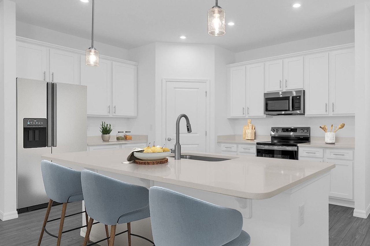 Representative furnished interior of a home built from the Seaton II by Stanley Martin Homes in Avalon Park Tavares Single Family Homes, Tavares (Image 2).