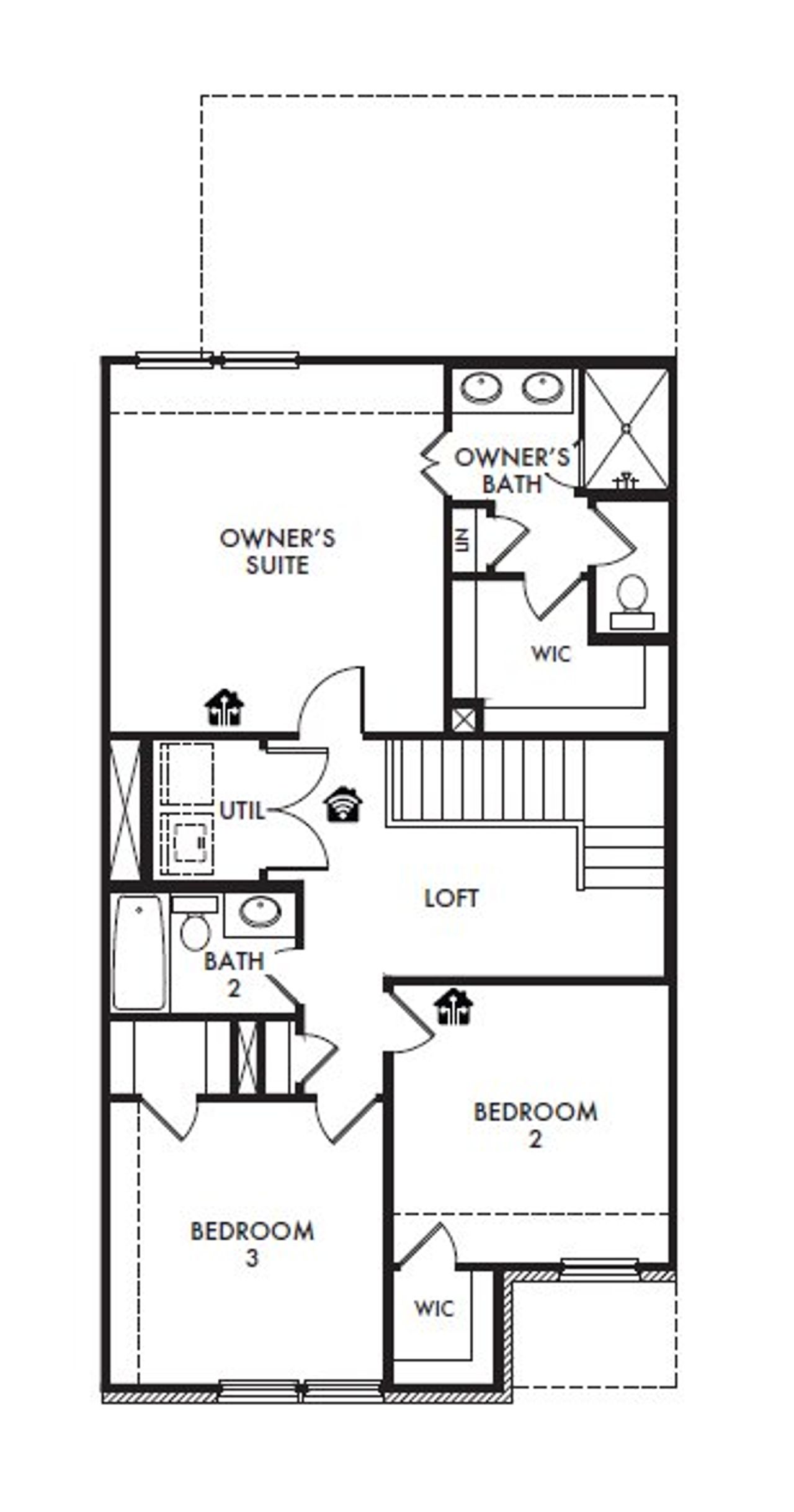 2D floor plan layout of this home in Sanger Circle, Sanger, TX (Image 2). 2D floor plan layout of this home in Sanger Circle, Sanger, TX (Image 2).
