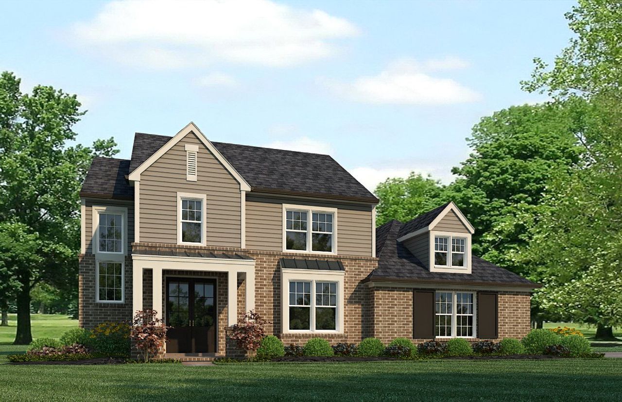 Representative exterior photo of a completed home built from the Chestnut by Grant & Co in White Oak, Arlington, TN (Image 2).