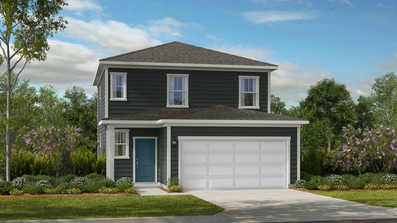 Representative exterior photo of a completed home built from the Lenoir by Taylor Morrison in Fincastle Glen, Shelby, NC (Image 2).