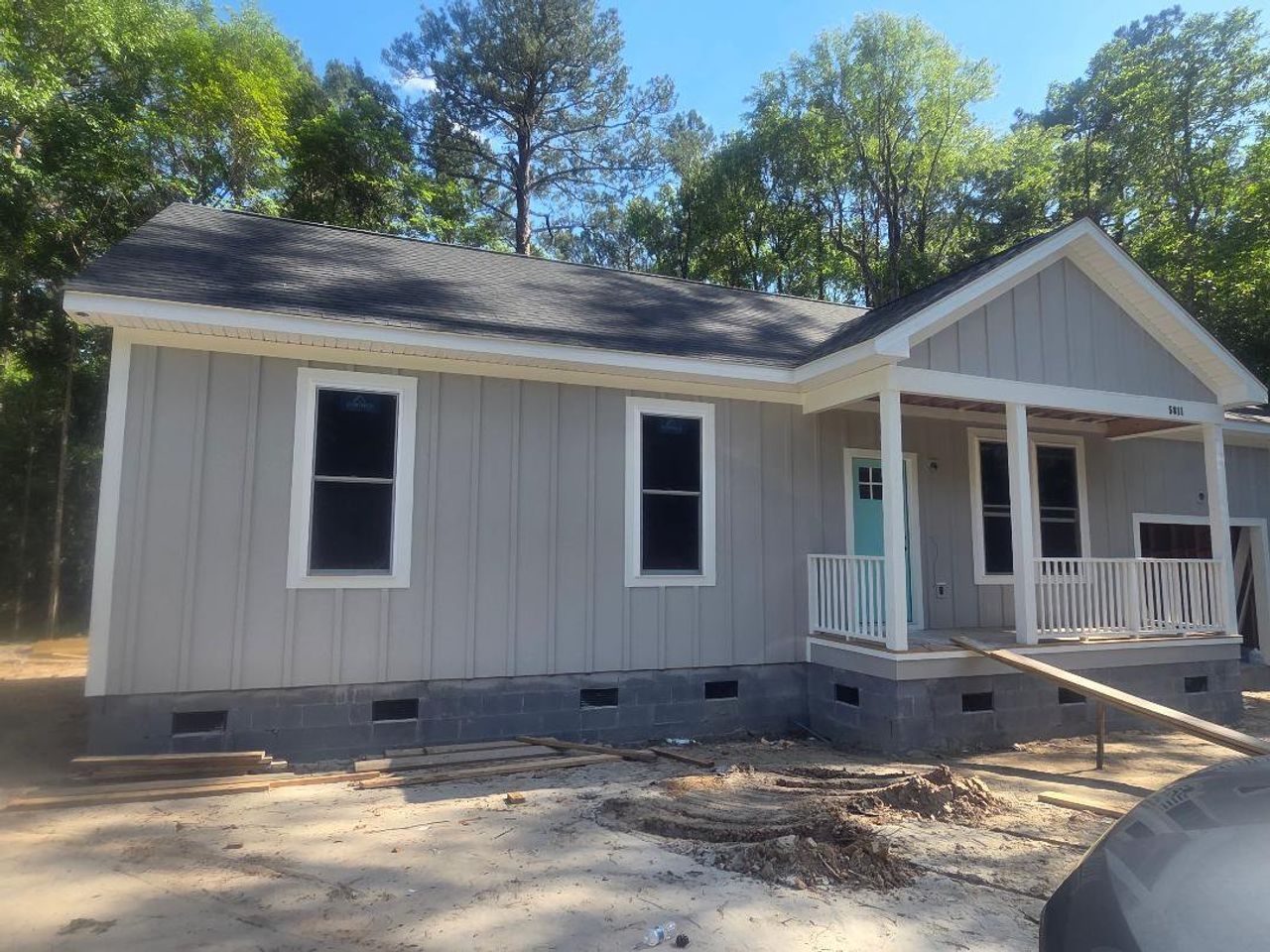 In-progress construction of a new home in , Ravenel, SC (Image 2).