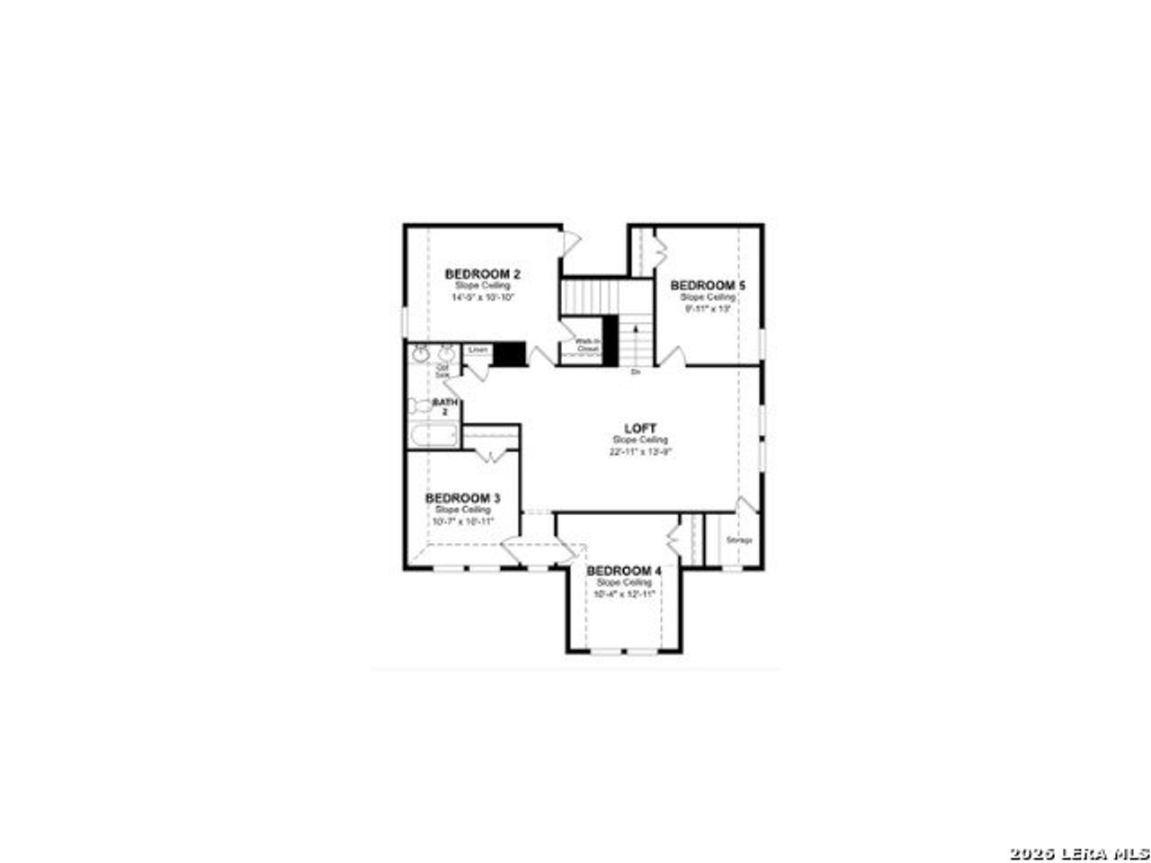 2D floor plan layout of this home in Hunter's Ranch, San Antonio, TX (Image 2). 2D floor plan layout of this home in Hunter's Ranch, San Antonio, TX (Image 2).