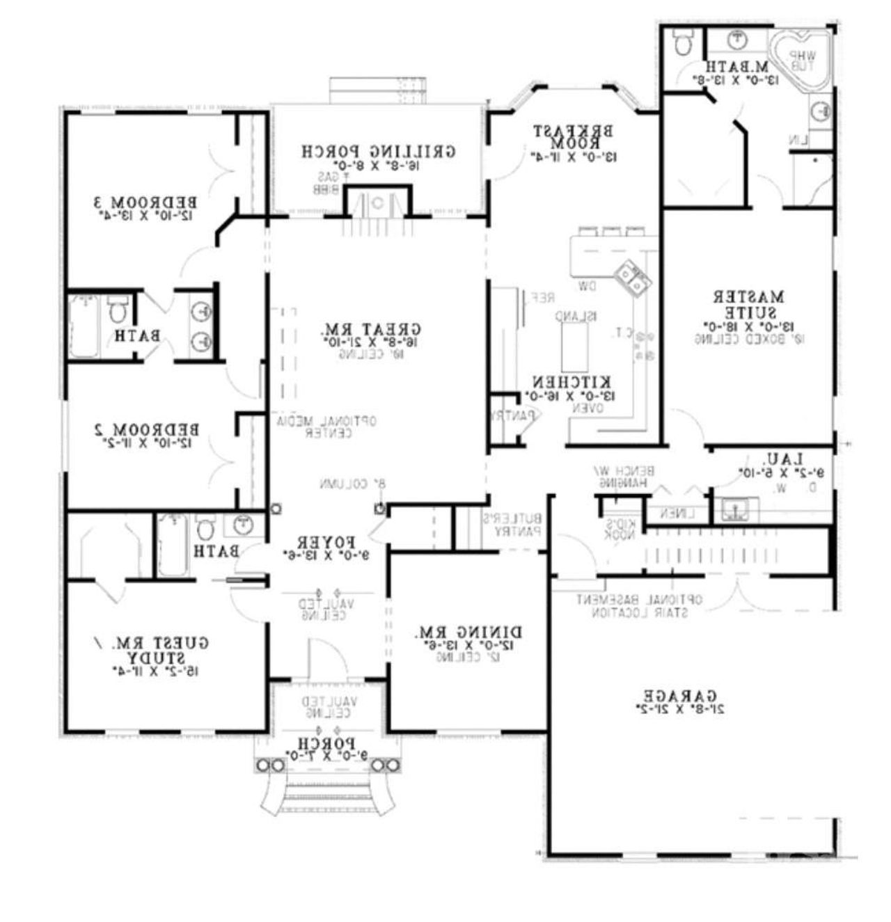 2D floor plan layout of this home in , Denver, NC (Image 2).