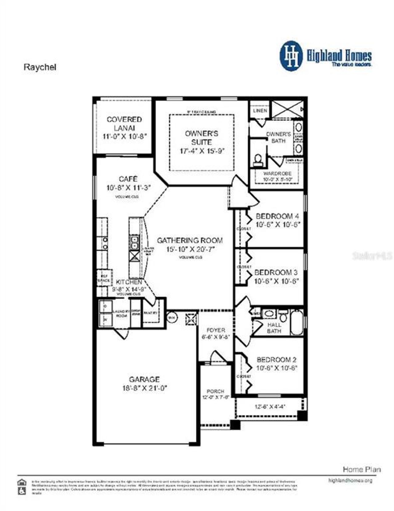 2D floor plan layout of this home in , St. Cloud, FL (Image 2). 2D floor plan layout of this home in , St. Cloud, FL (Image 2).