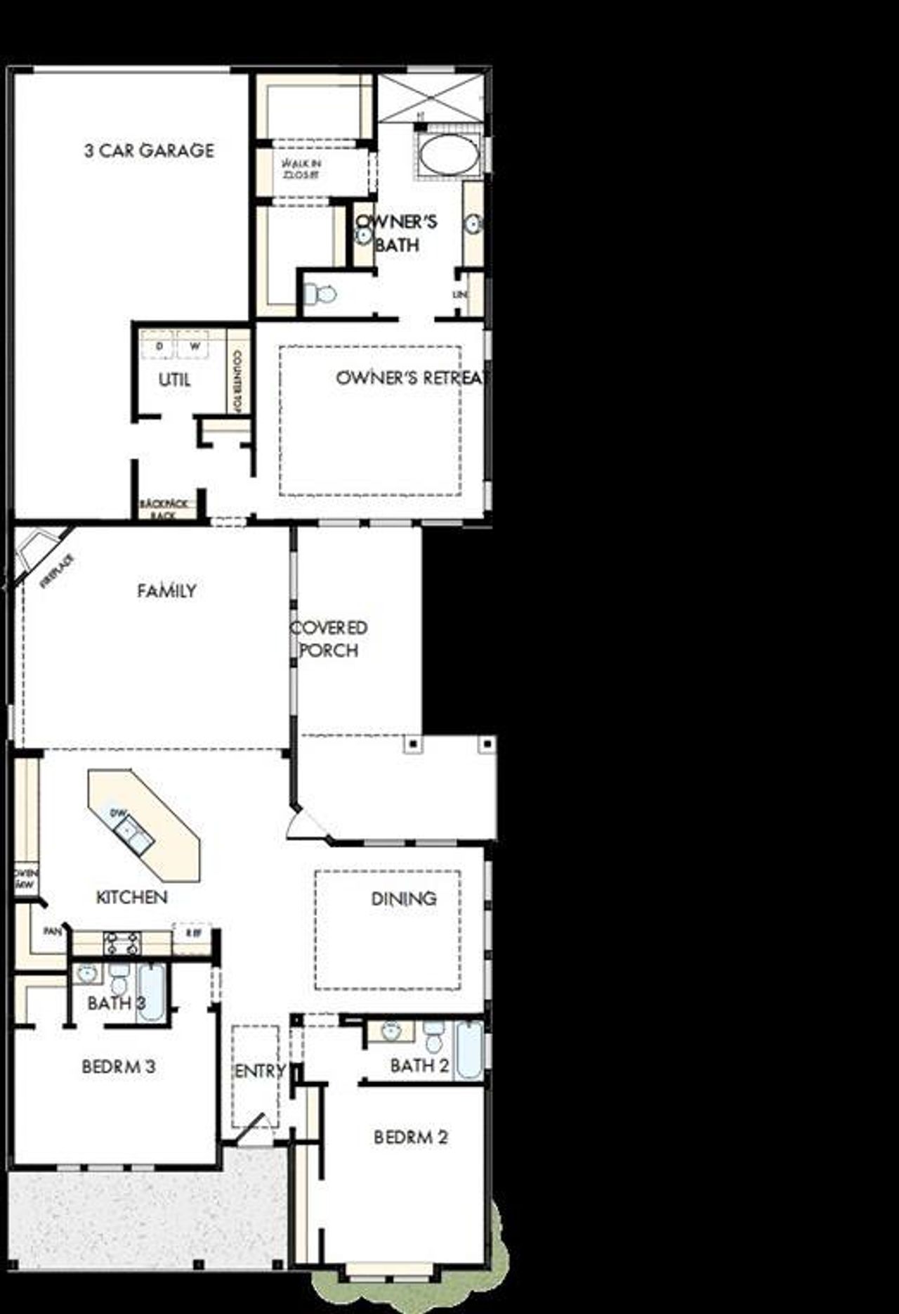 View of room layout