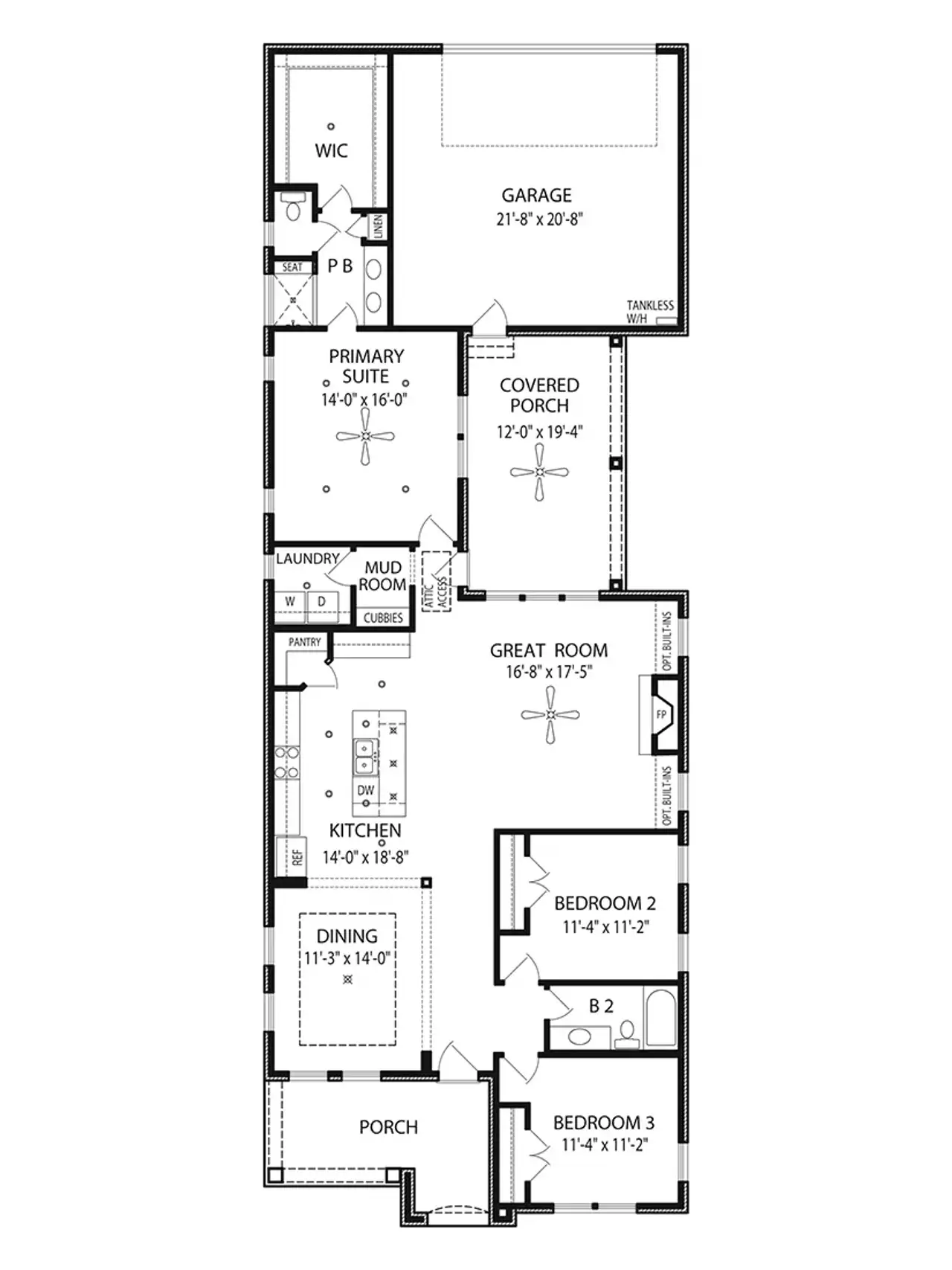 Muir I Floor Plan, 3428 Patcham Dr., Nolensville, TN