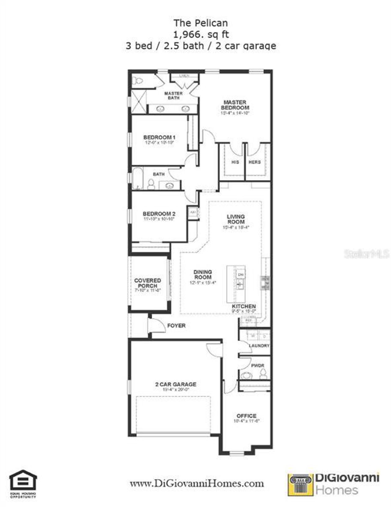 2D floor plan layout of this home in , Clearwater, FL (Image 2).