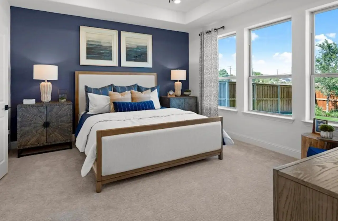 Furnished interior view inside a new home in Bridgeland: Heritage Collection, Cypress (Image 2).