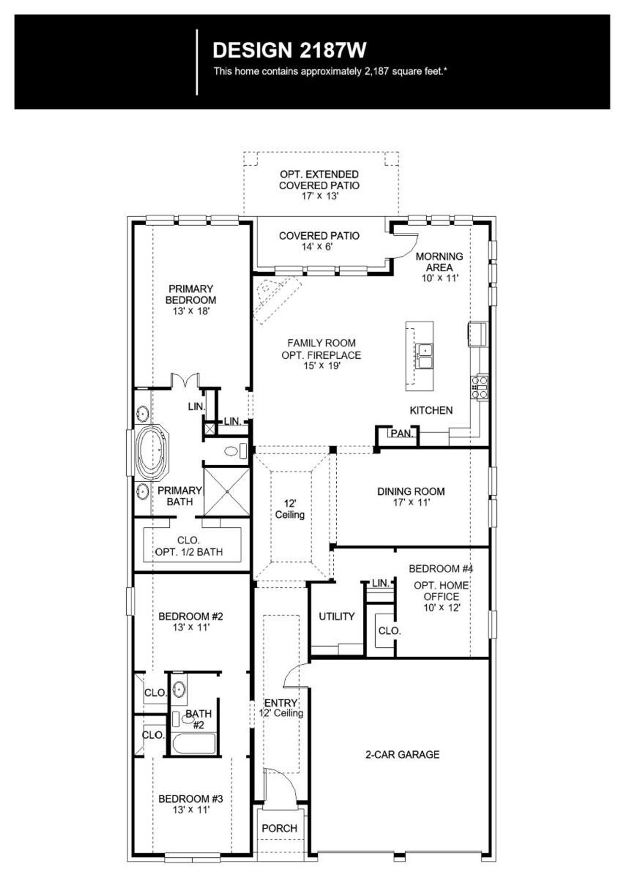 2D floor plan layout of this home in Parkside on the River West, Georgetown, TX (Image 2). 2D floor plan layout of this home in Parkside on the River West, Georgetown, TX (Image 2).