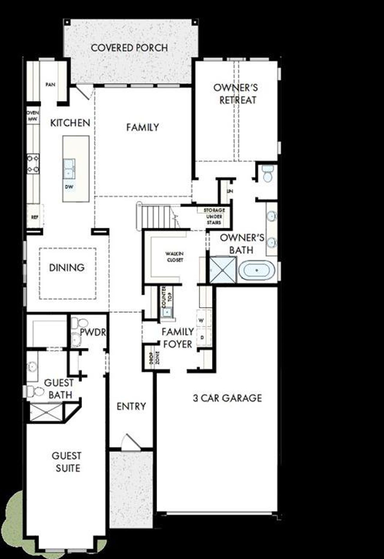 View of room layout
