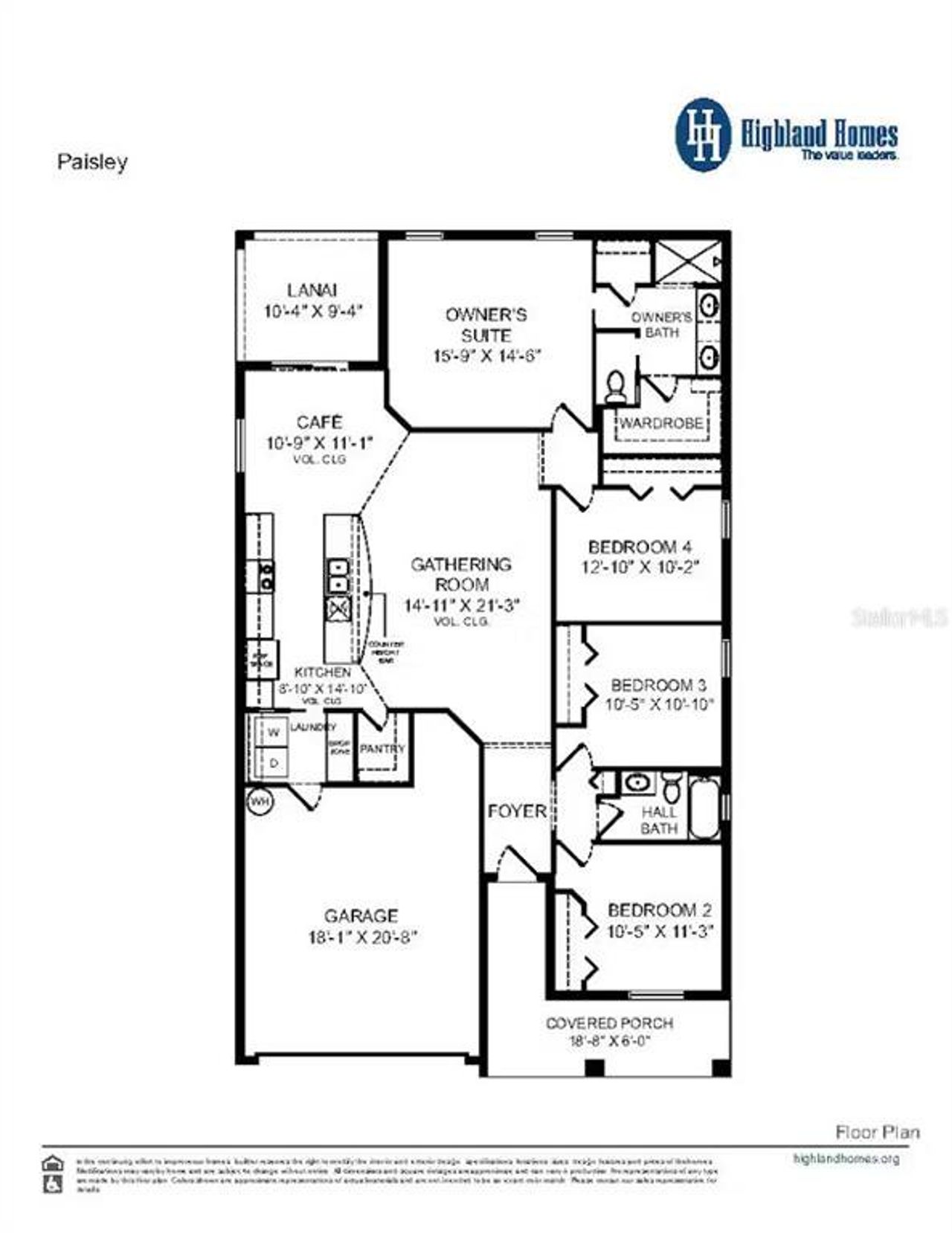 2D floor plan layout of this home in , Winter Haven, FL (Image 2).