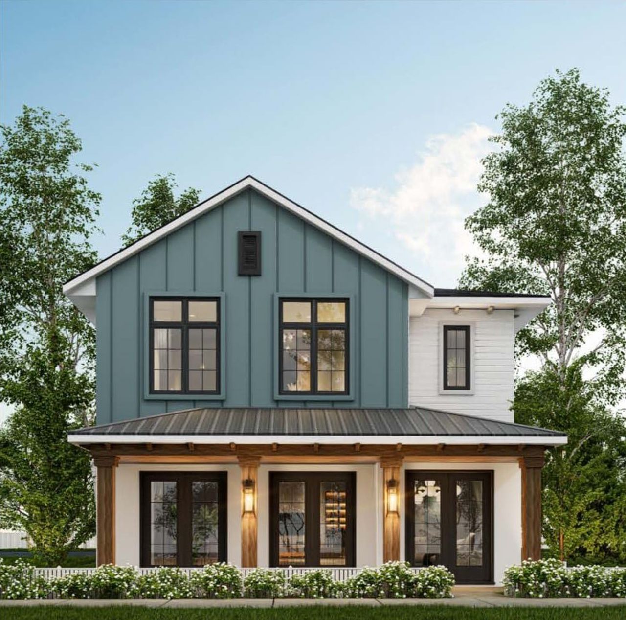 Representative exterior photo of a completed home built from the Magnolia 3045L by Davila Homes Construction in Lakeview Village Estates, Winter Garden, FL (Image 2).