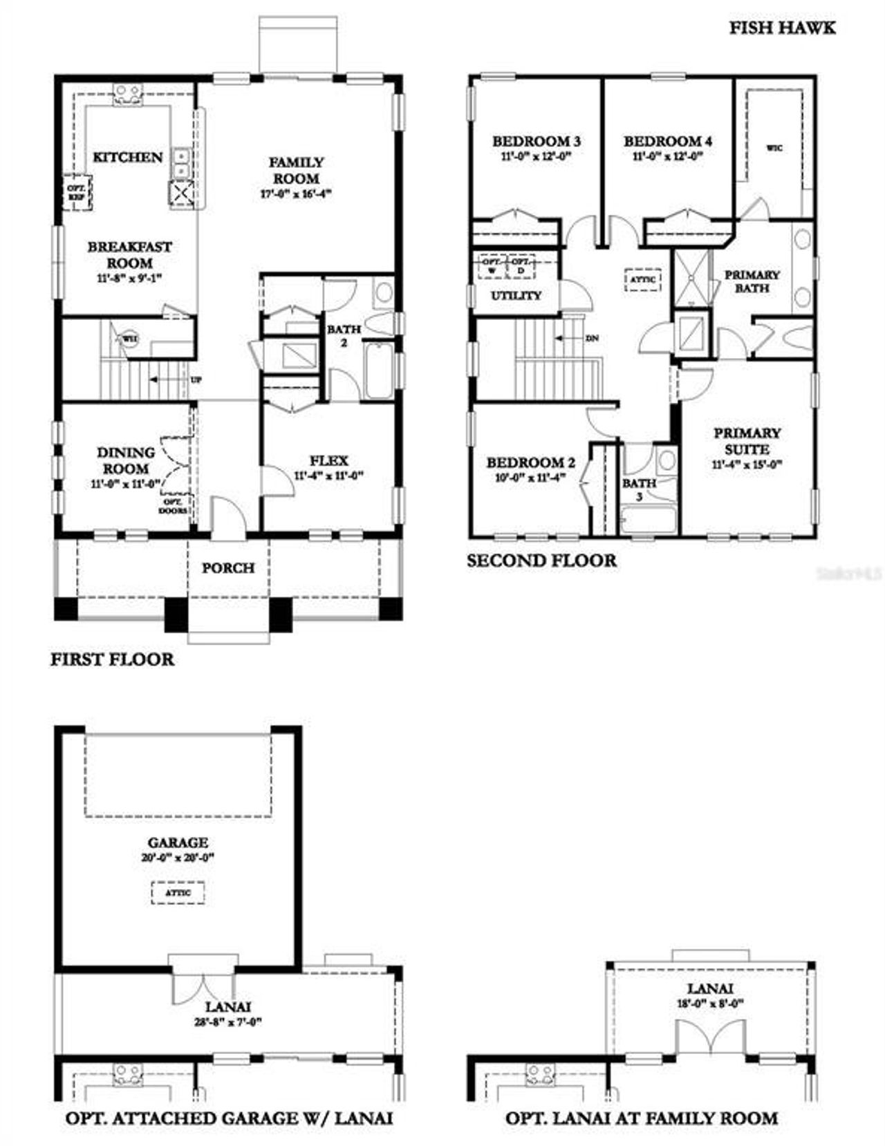 Fish Hawk C Floor Plan