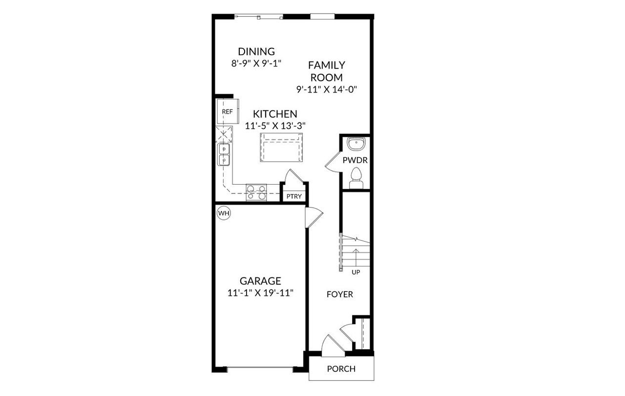 2D floor plan layout of this home in Bimini Bay, Davenport, FL (Image 2). 2D floor plan layout of this home in Bimini Bay, Davenport, FL (Image 2).