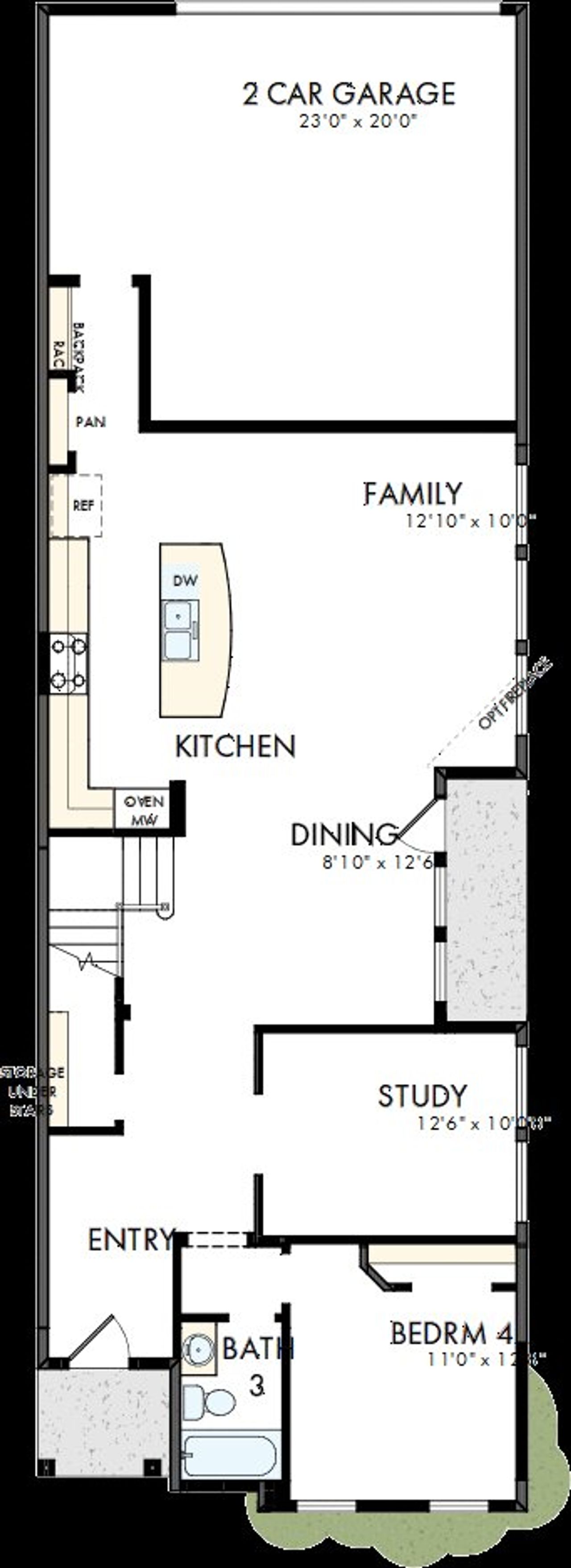 2D floor plan layout of this home in The Retreat at Harvest, Argyle, TX (Image 2). 2D floor plan layout of this home in The Retreat at Harvest, Argyle, TX (Image 2).