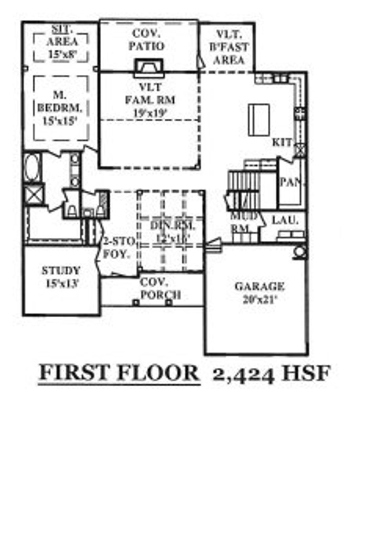 Image 2 representing the Graycliff by JR Homes in Creek Run, Denver, NC.