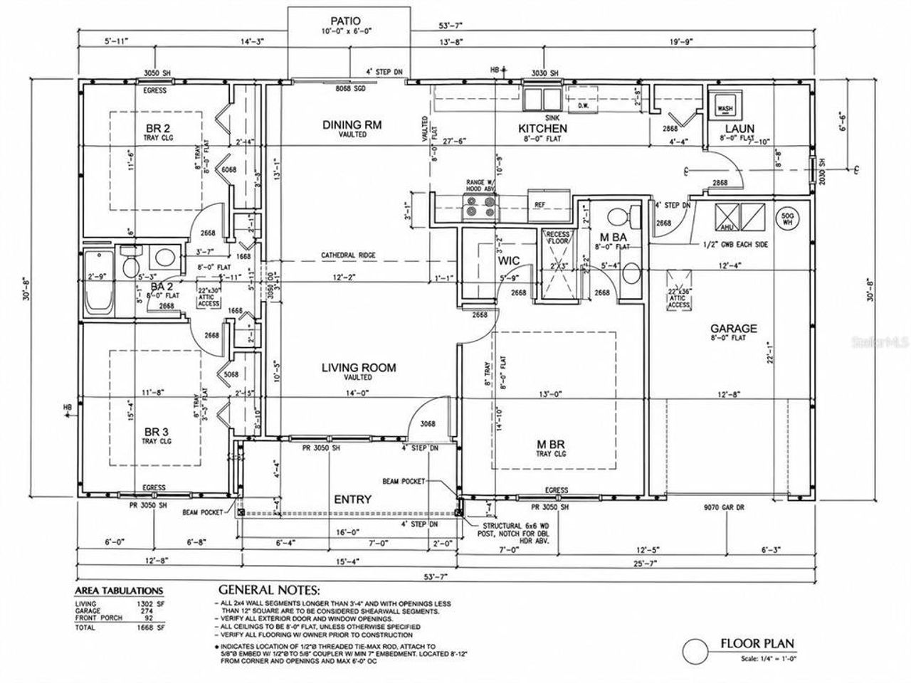 2D floor plan layout of this home in , Belleview, FL (Image 2).