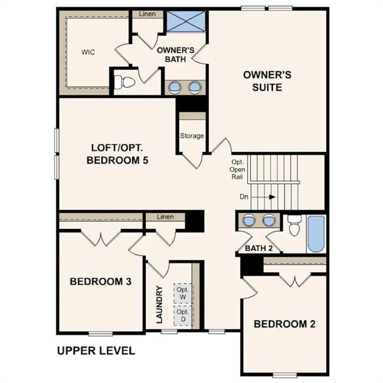 2D floor plan layout of this home in Walker Grove, McDonough, GA (Image 2). 2D floor plan layout of this home in Walker Grove, McDonough, GA (Image 2).