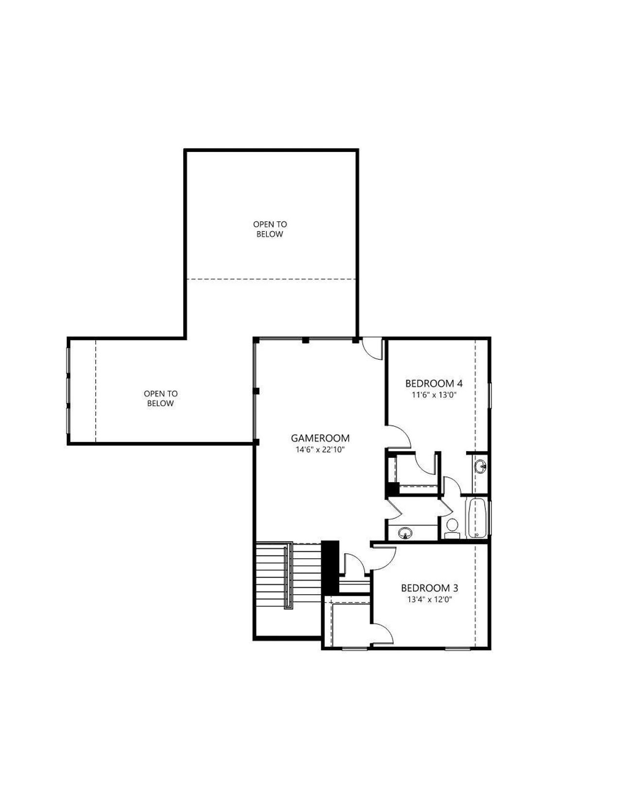 Floor Plan Second Level Floor Plan Second Level
