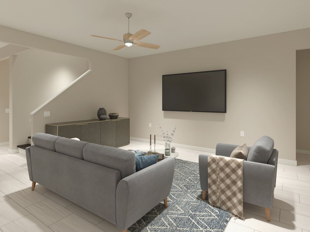 Furnished interior view inside a new home in Ridgehaven - Reserve Series, Ormond Beach (Image 2).