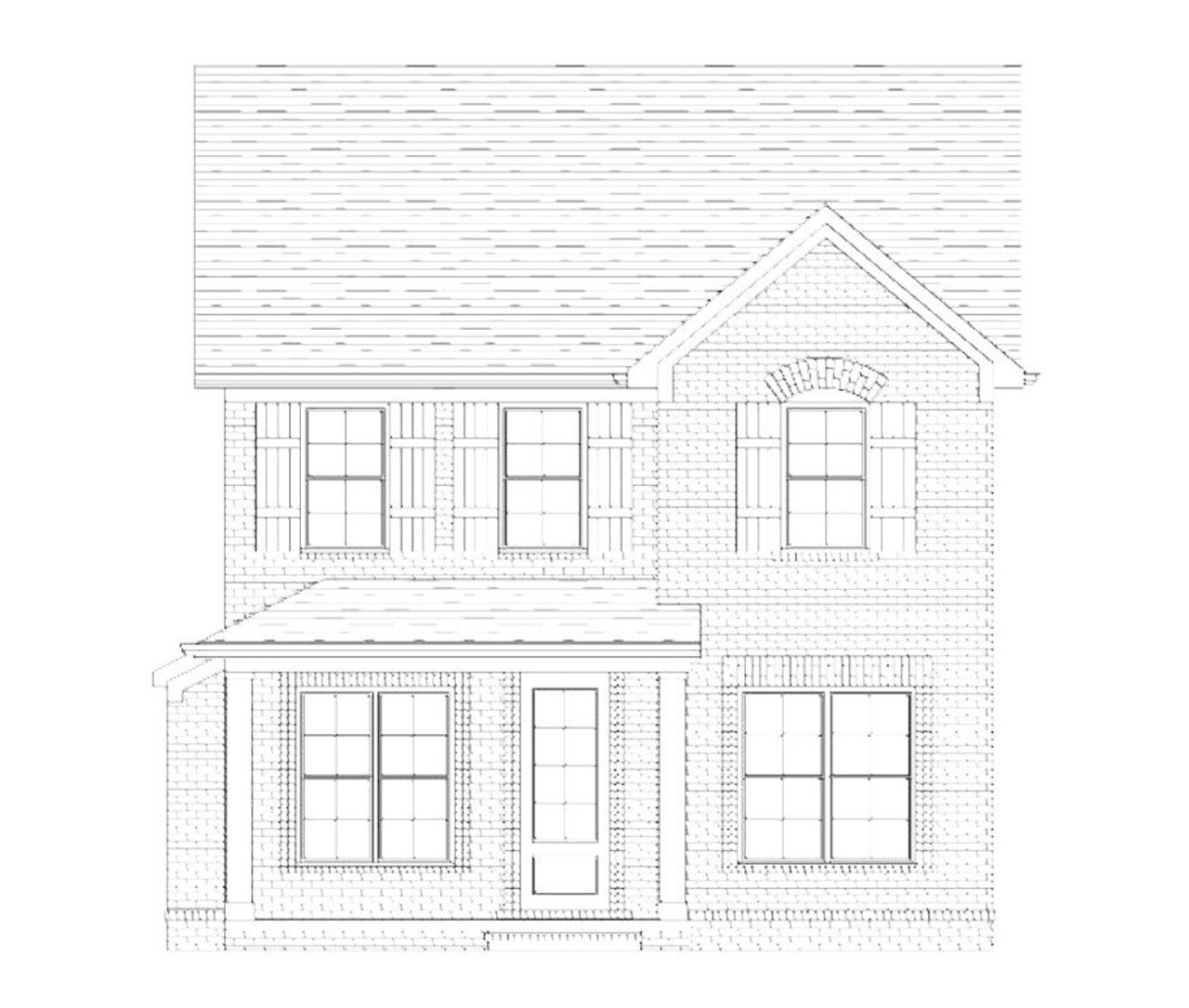 Representative rendering of the exterior for the Briley by Southeastern Building Corporation (Image 2). Representative rendering of the exterior for the Briley by Southeastern Building Corporation (Image 2).
