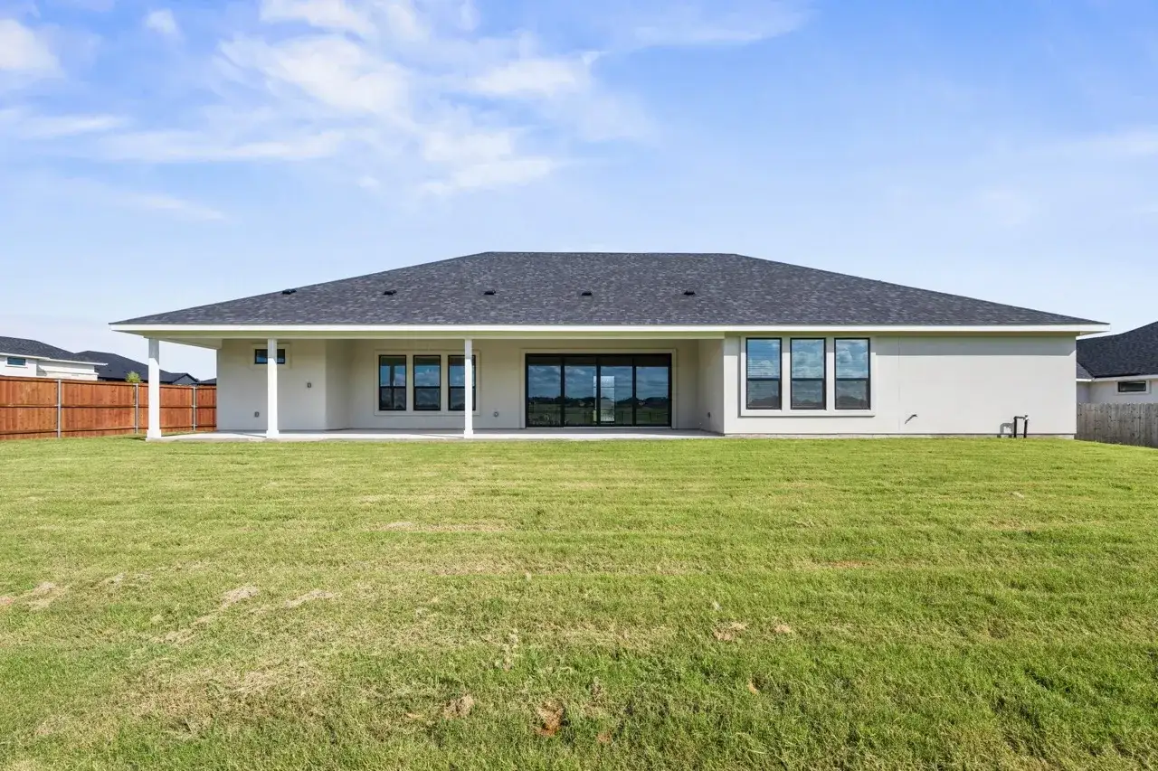 Exterior details and patio area of a home in Bella Charca, Nolanville (Image 2).