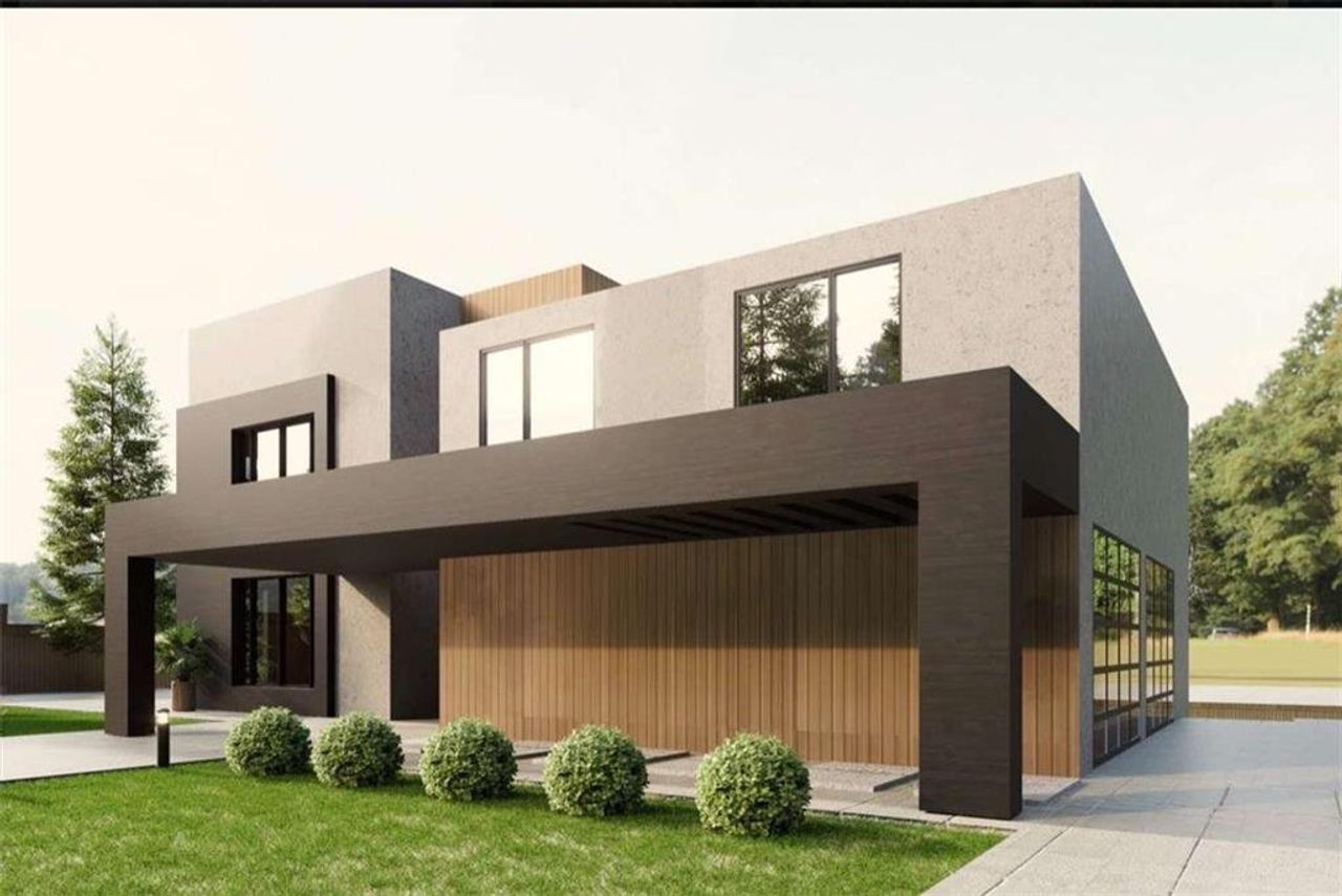 Front exterior of a new home in , McDonough, GA, highlighting curb appeal (Image 2).