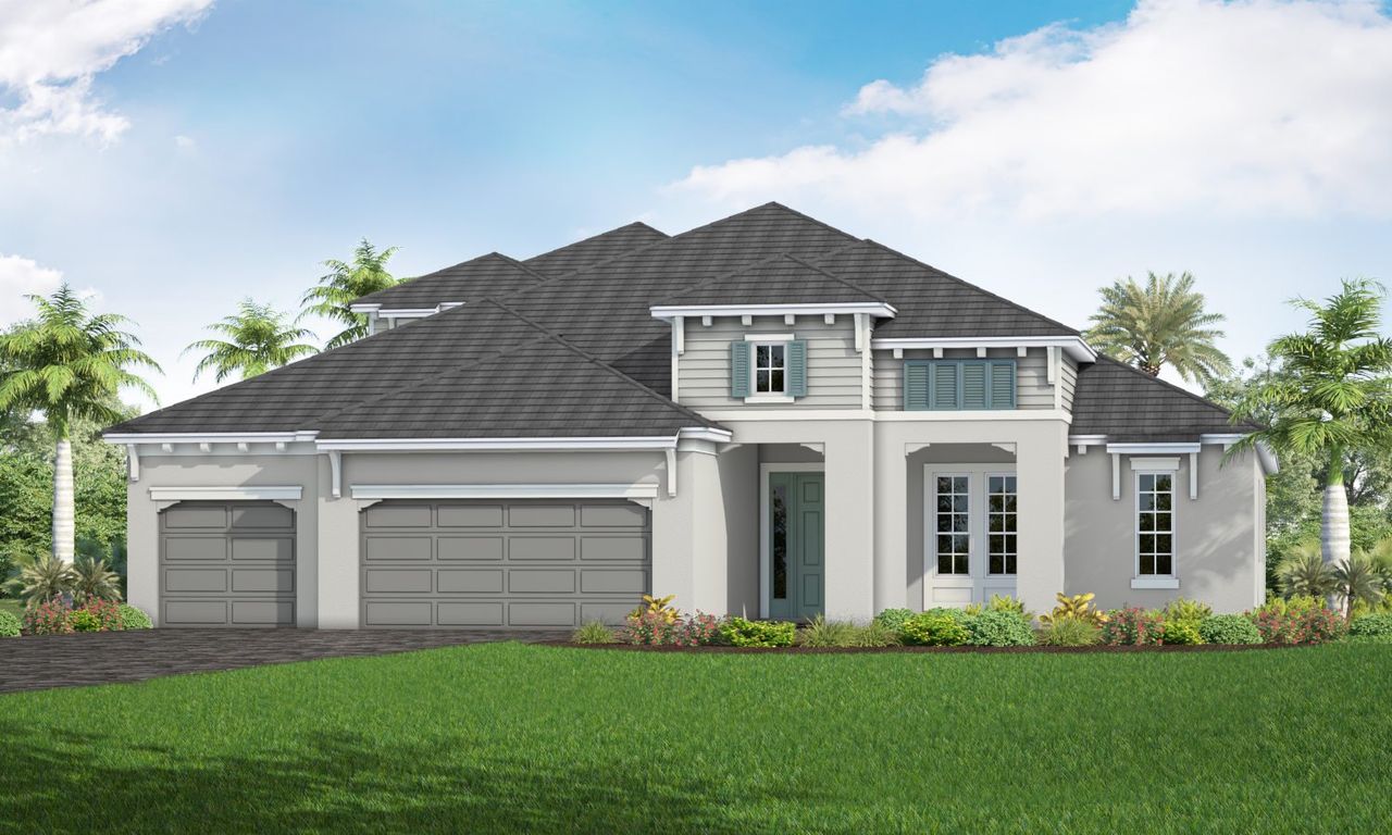 Representative exterior photo of a completed home built from the Santa Catalina by Neal Communities in Grand Palm, Venice, FL (Image 2).
