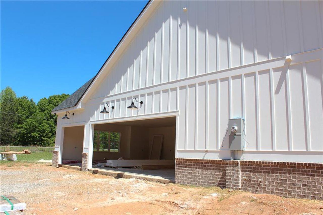 In-progress construction of a new home in , Monroe, GA (Image 2).