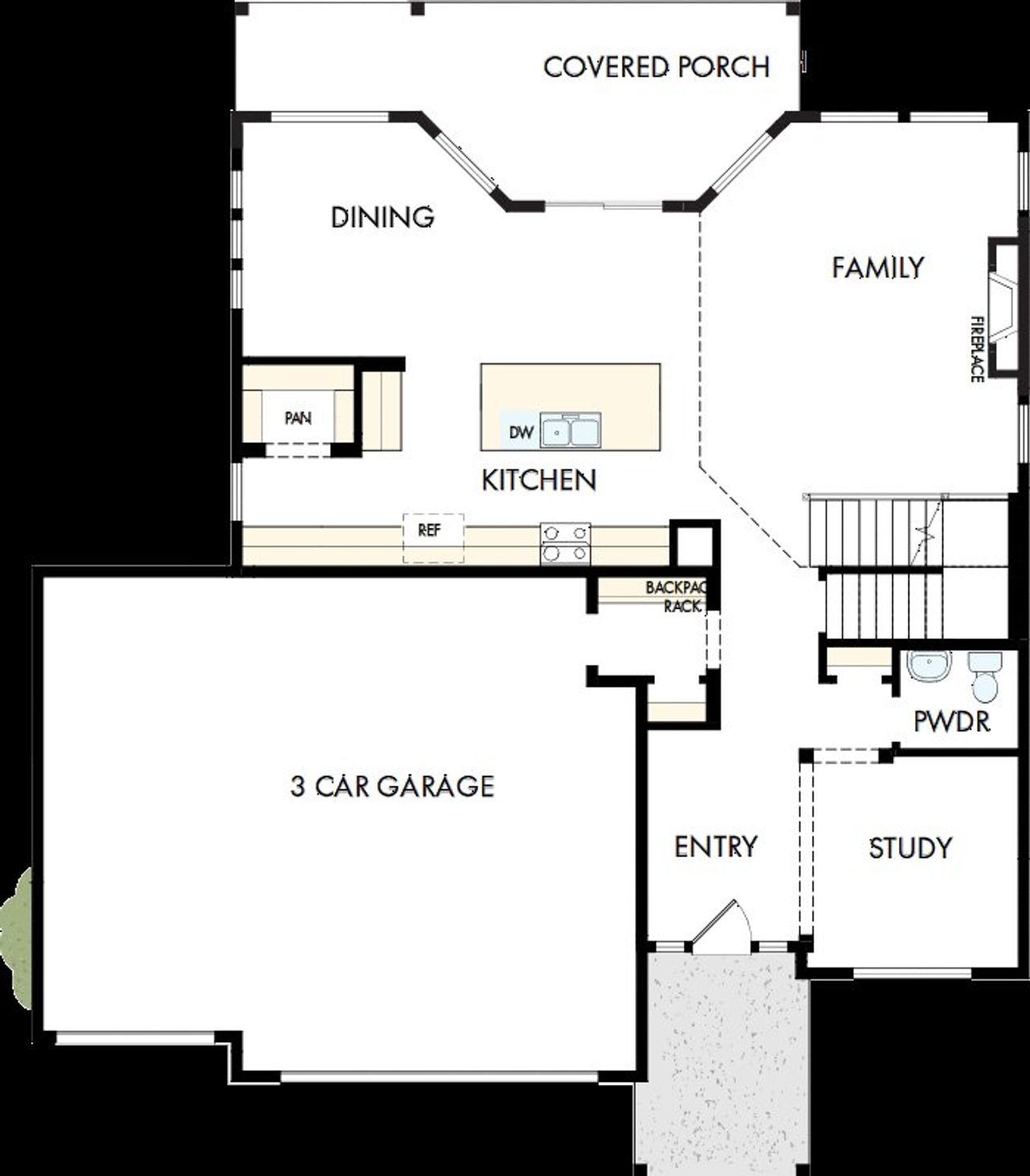 2D floor plan layout of this home in The Aurora Highlands The Vistas, Aurora, CO (Image 2). 2D floor plan layout of this home in The Aurora Highlands The Vistas, Aurora, CO (Image 2).