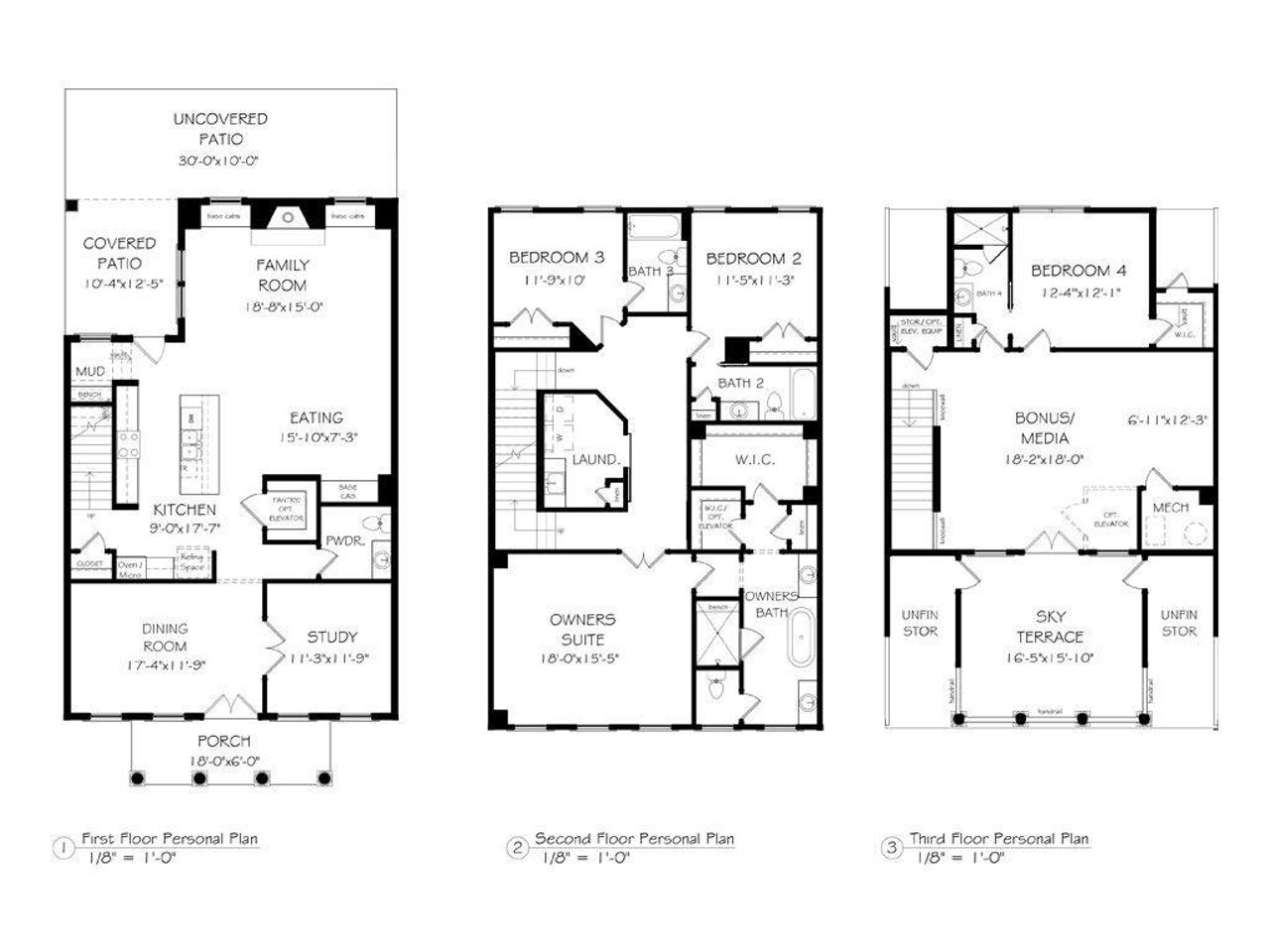 2D floor plan layout of this home in , Ball Ground, GA (Image 2).