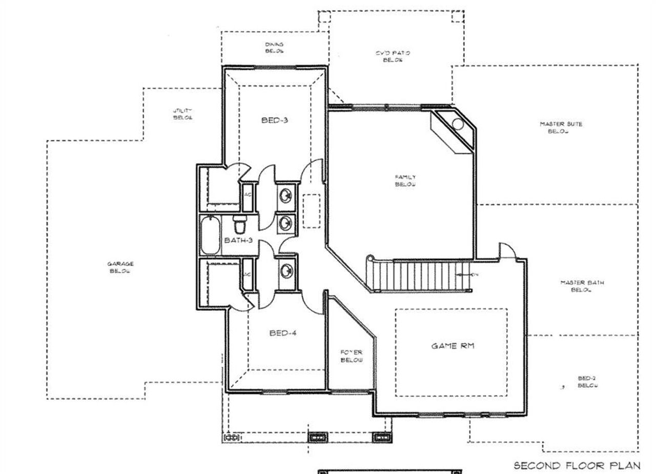 2D floor plan layout of this home in , Sanger, TX (Image 2).