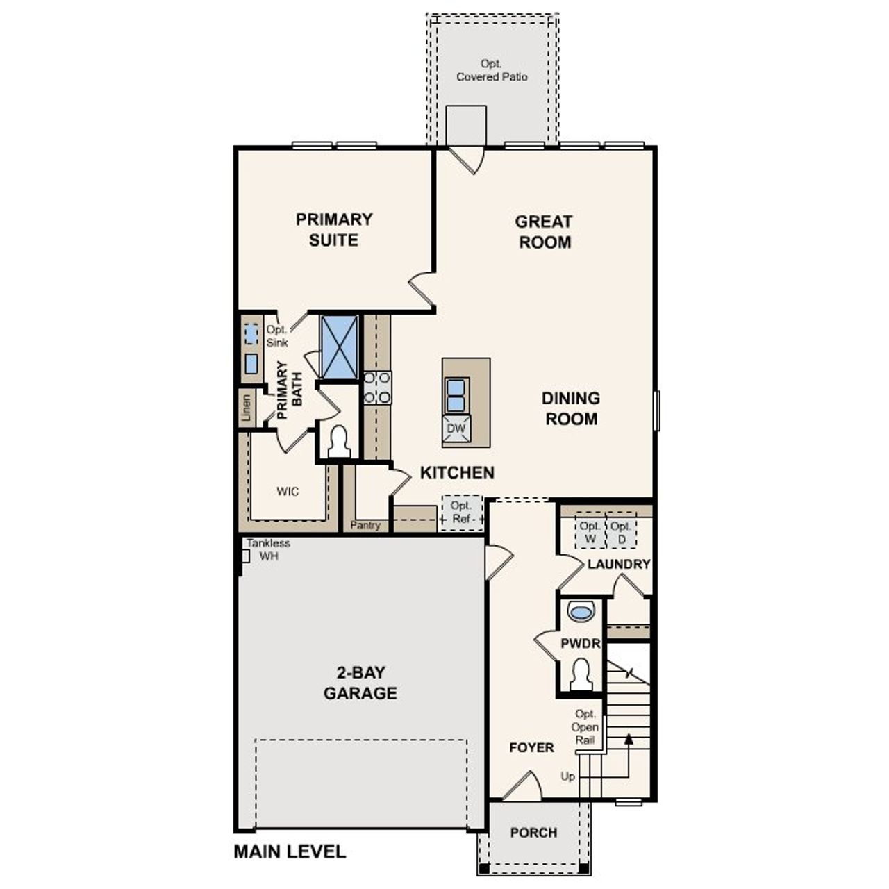 2D floor plan layout for the Gannet by Century Communities in Crockett Meadows, Conroe, TX (Image 2). 2D floor plan layout for the Gannet by Century Communities in Crockett Meadows, Conroe, TX (Image 2).